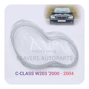 Mercedes Benz C Class W203 2000-2004 Headlight Lens Cover