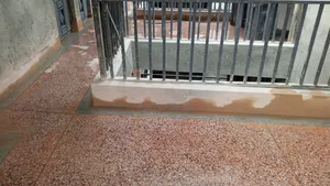 White Cement Terazzo