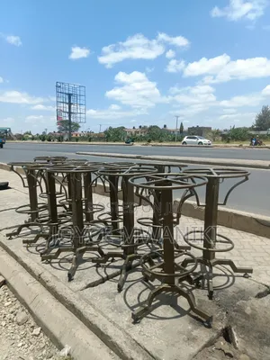 High Bar Powder Coated Table Stands 