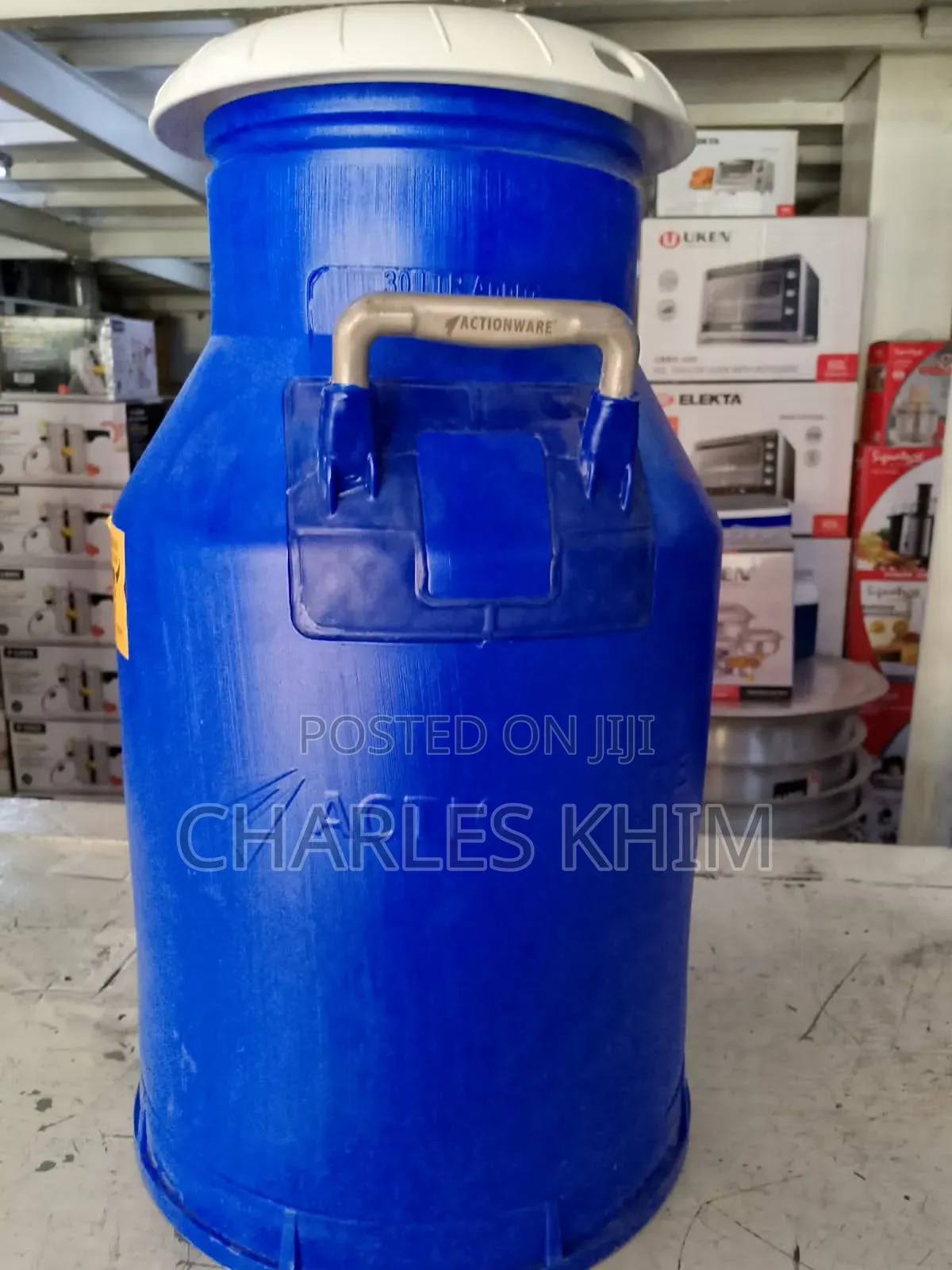 Plastic Milk Cans