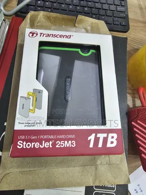 1 Tb Trasncend Hard Disk