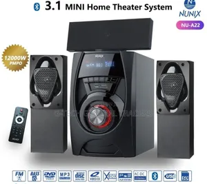 Nunix 3.1 Channel Multimedia Speaker System A22