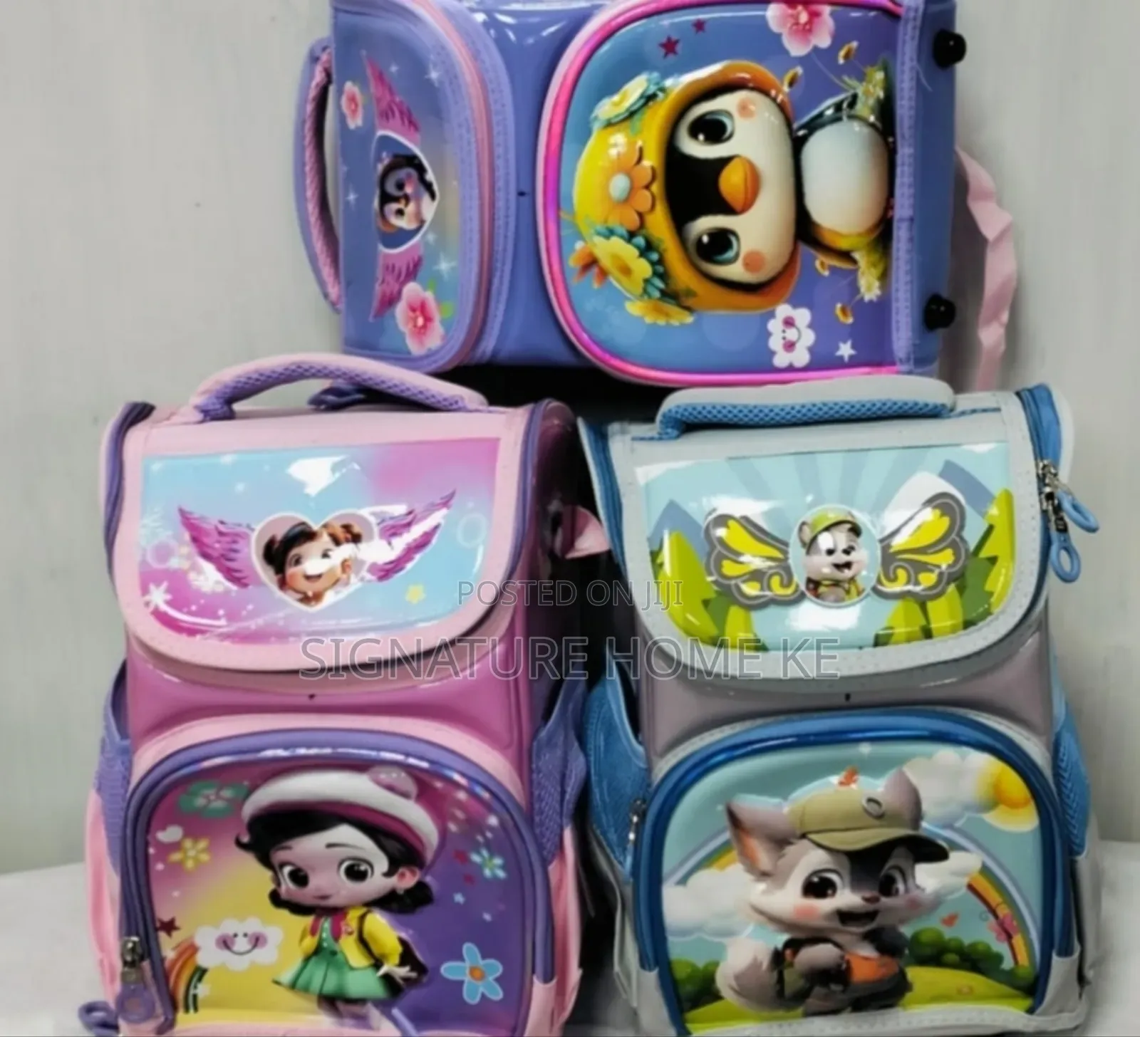 Cartoon Themed School Bag
