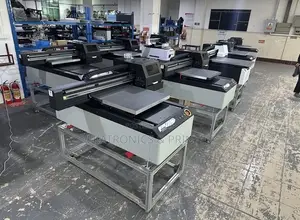 Desktop 6090 Uv Flatbed Printer With 3pcs Xp600 Heads