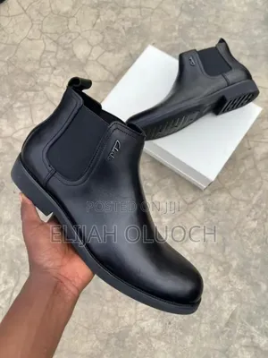 Clarks Slip_in Official Leather Boots