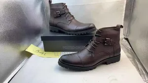 Men Leather Official Boots