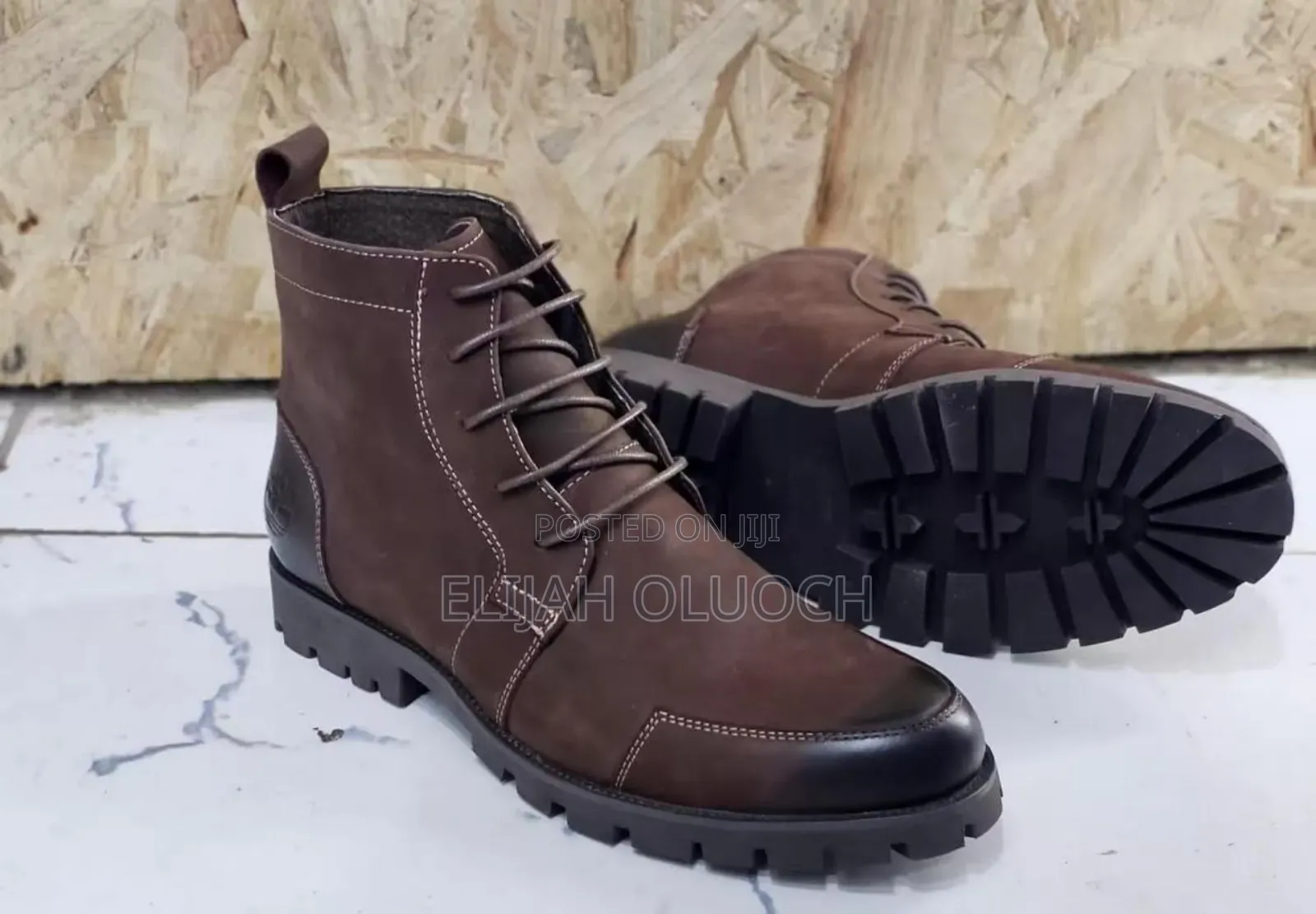 Men Leather Official Boots