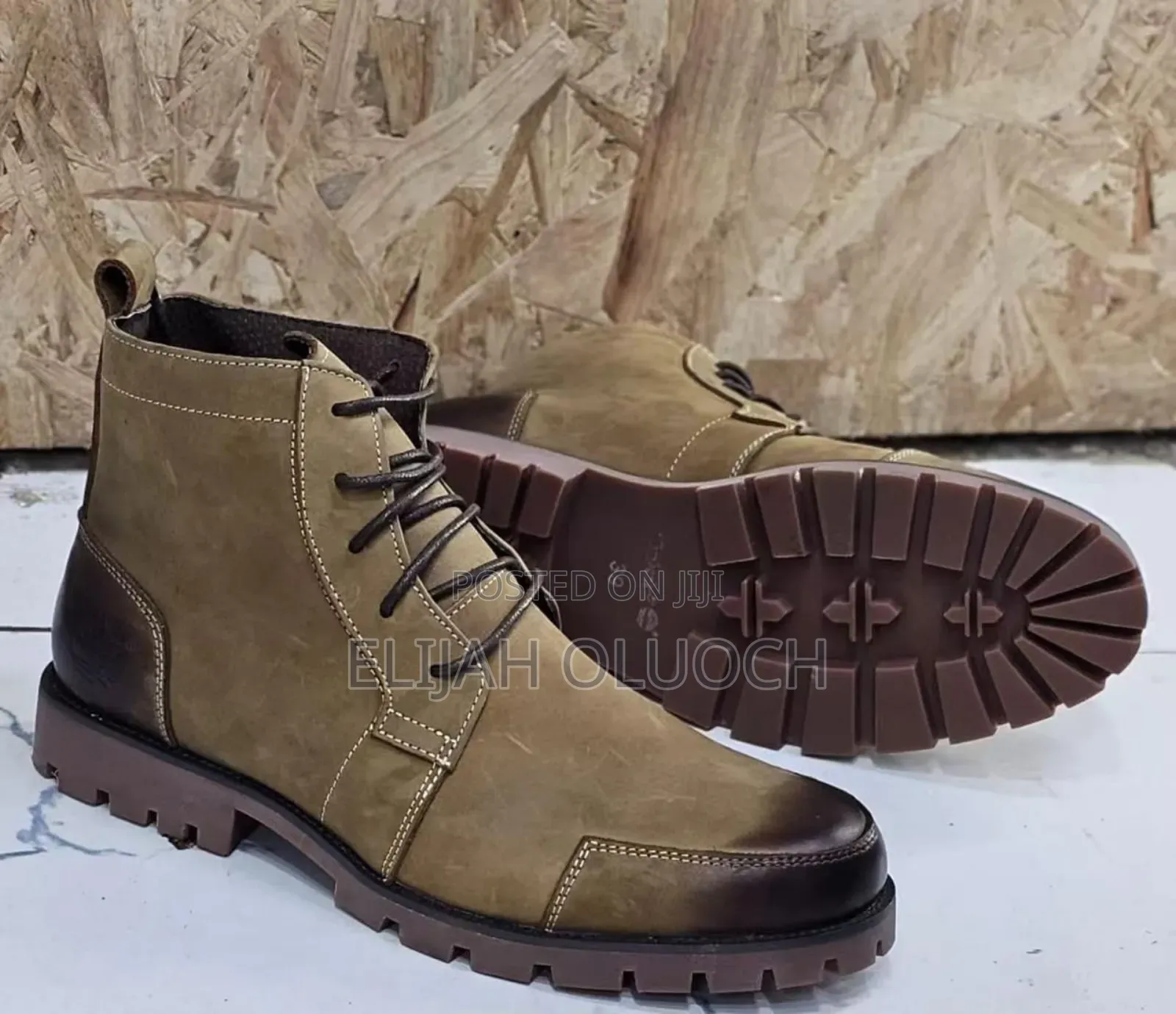 Men Leather Official Boots
