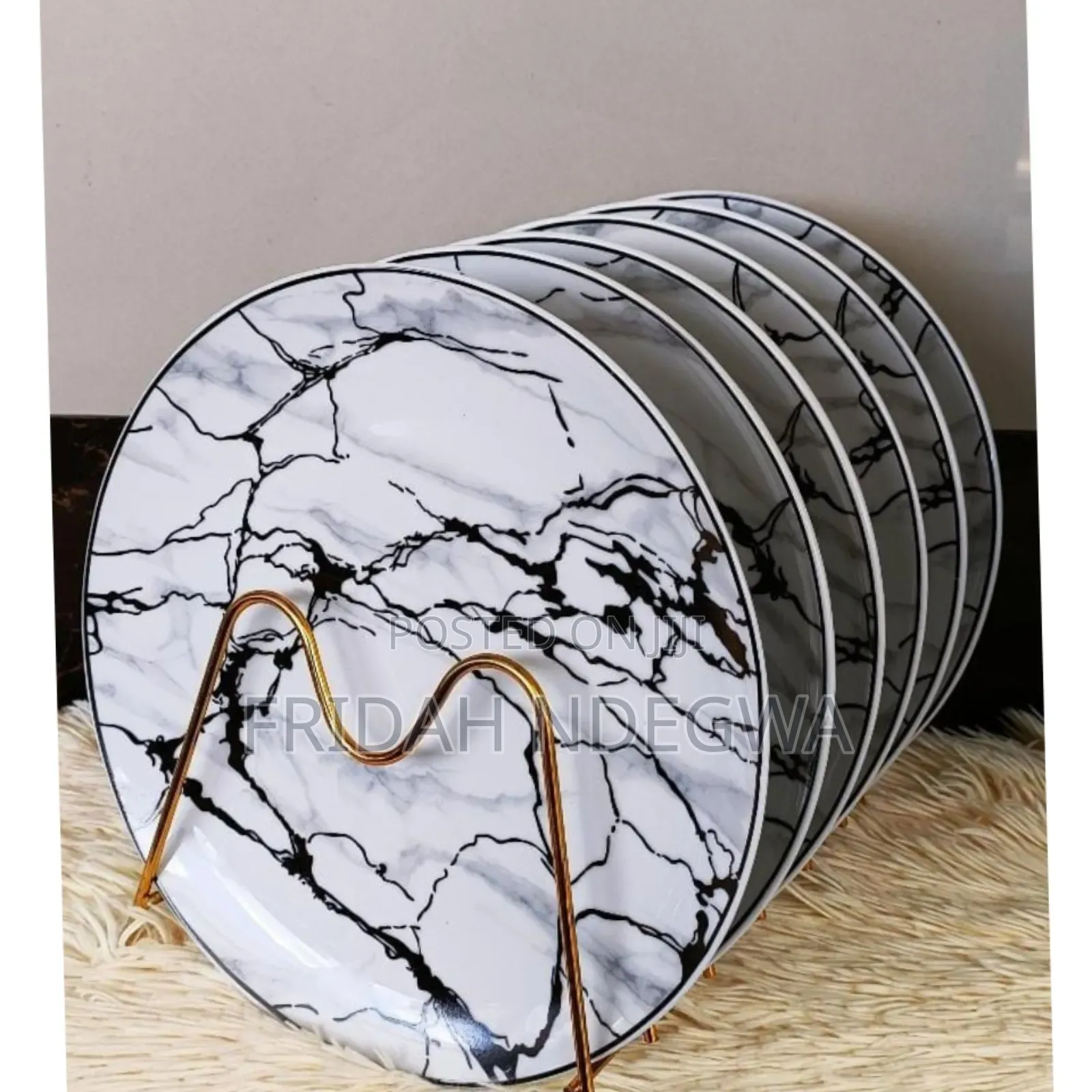 Beautiful Ceramic Plates,Per Set of 6 PCS