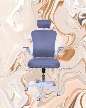 New Arrival White Ergonomic Office Chair — Great for Study or Work