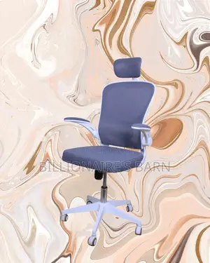 New Arrival White Ergonomic Office Chair — Great for Study or Work