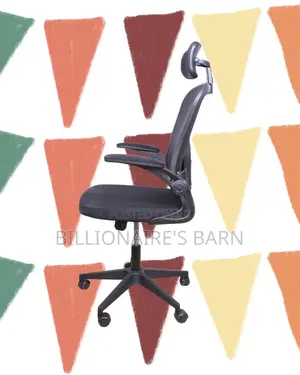 Grey Ergonomic Office Chair | Best-Seller Swivel Base