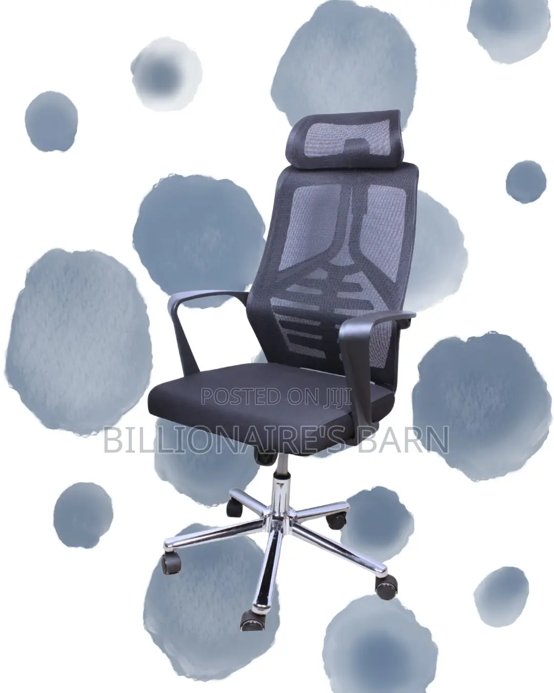 Ergonomic High Back Mesh Office Chair — Boosts Posture Focus