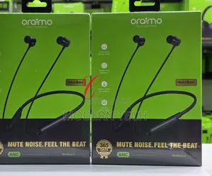 Oraimo Necklace 5 – Wireless Neckband With Deep Bass Long Battery Life