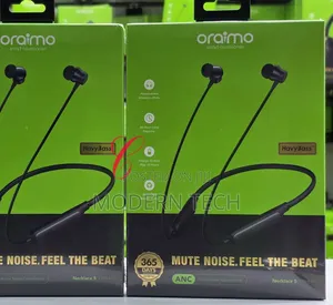 Oraimo Necklace 5 Anc Wireless Neckband With Deep Bass