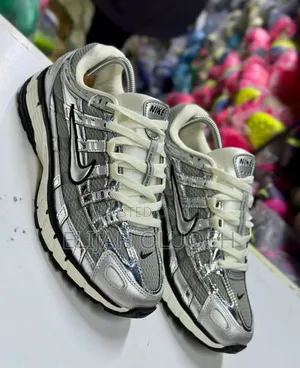 Nike P_6000 PRM Silver Shoes