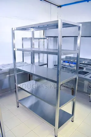 Stainless Steel 4 Tiers Storage Rack ( Stainless Steel Rack).