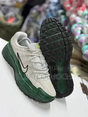 Nike P_6000 PRM Green Grey Trainer Shoes