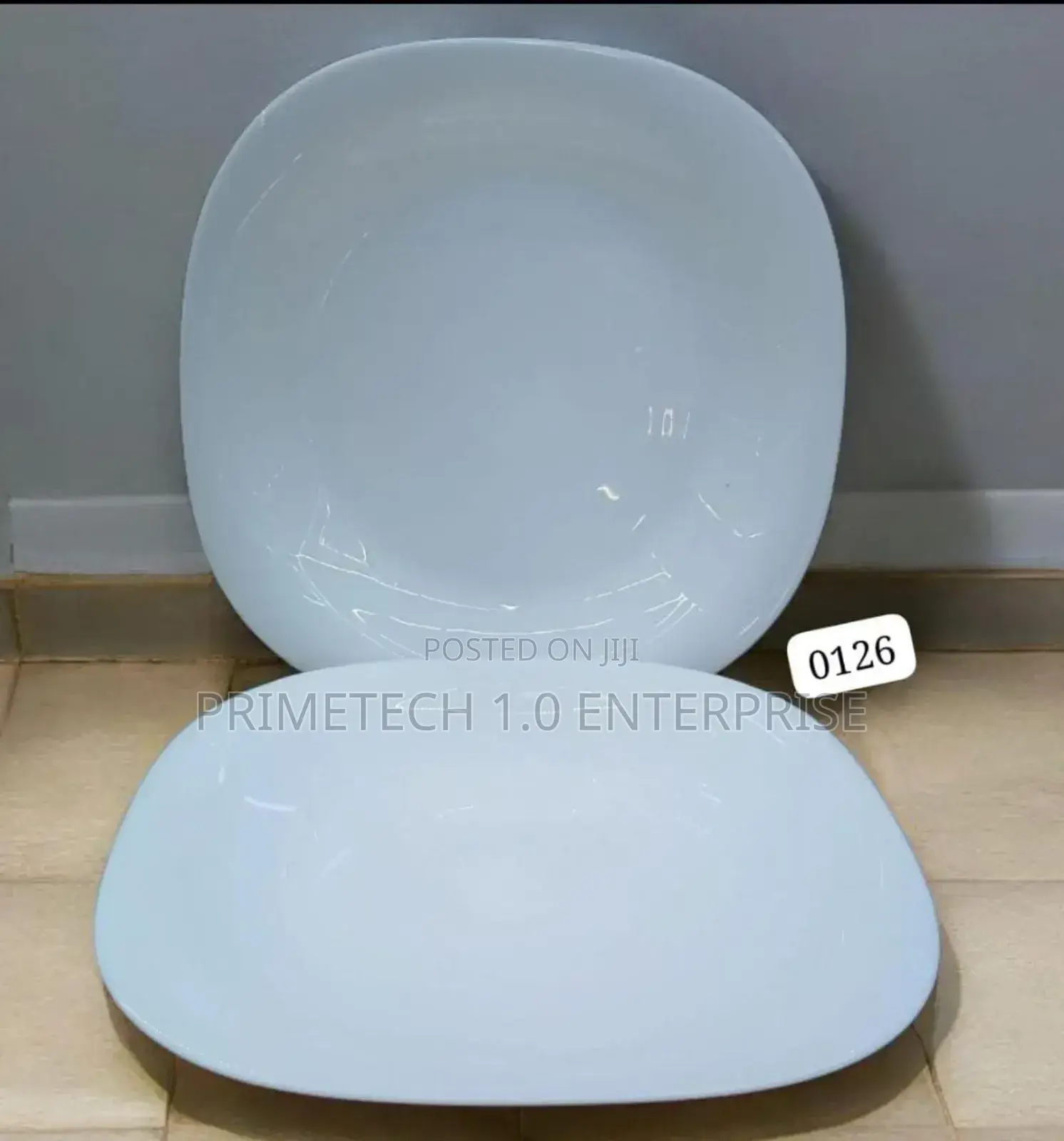 11 Inches 6pcs White Plates