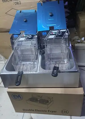 Electromate Double Deep Fryer