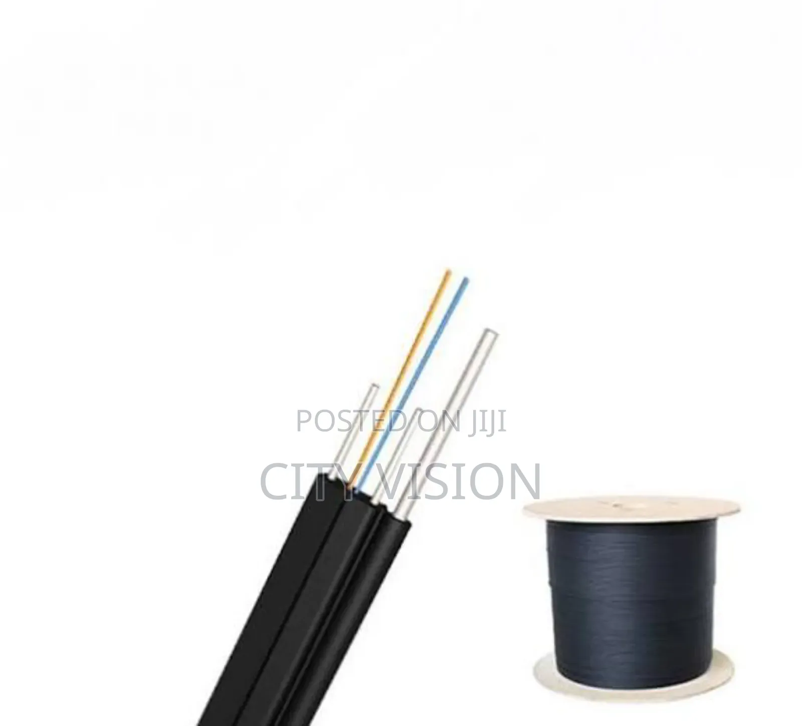 Fibre Optic Outdoor Drop Cable 2 Core 1km Cable
