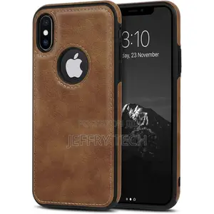Magitto Leather Case Cover for iPhone X (Back Cover)