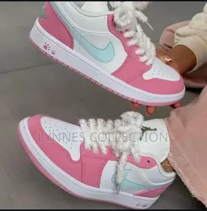 Air Jordan 1 Low Cut Pink Rabbit ,Pink Rabbit Sizes 36_40
