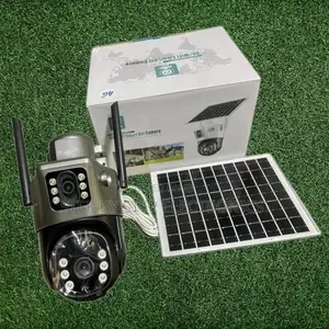 Smart Auto Tracking 4g Dual Lens Solar Camera 360° PTZ Outdoor Use