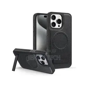 Mixxi Leather Stand Case With Magsafe for iPhone 12 Pro Max