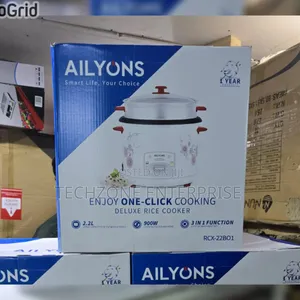Ailyons RCX-18b01 1.8l 3-in-1 Deluxe Quality Rice Cooker 