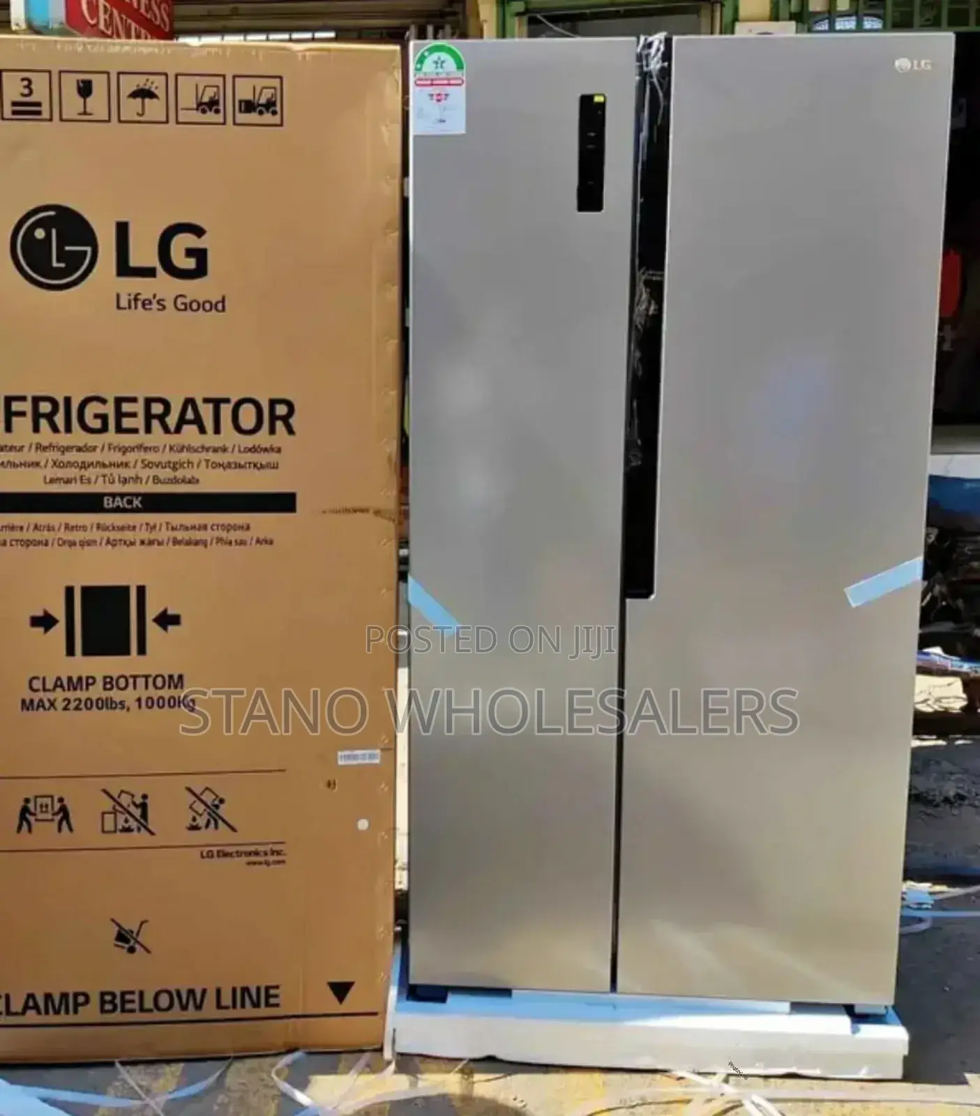 Side by Side 519 Lg Refrigerator