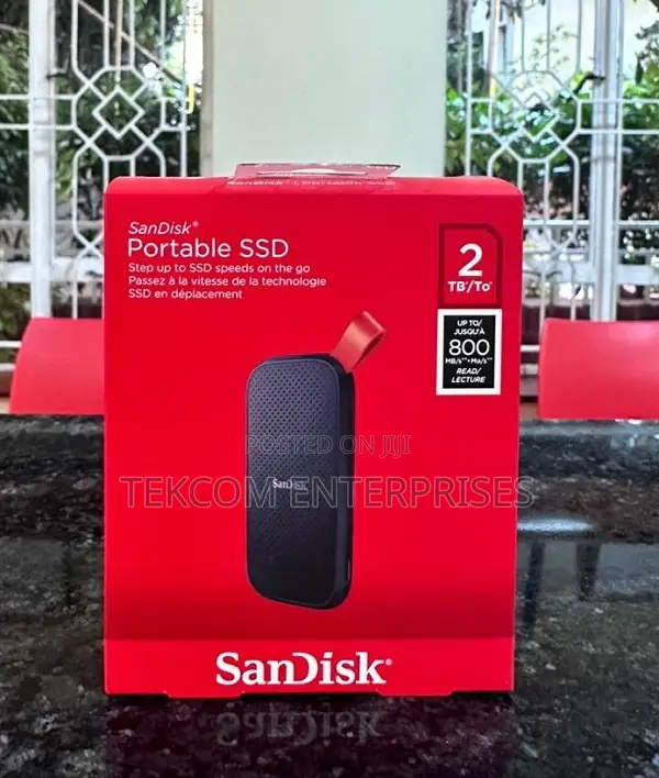 Sandisk 2tb E30 Portable SSD // Sandisk E30 2tb