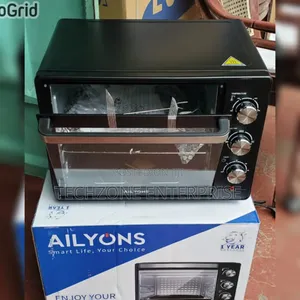 Ailyons Eo-8035 40l Electric Oven With 3 Mechanical Control Knob