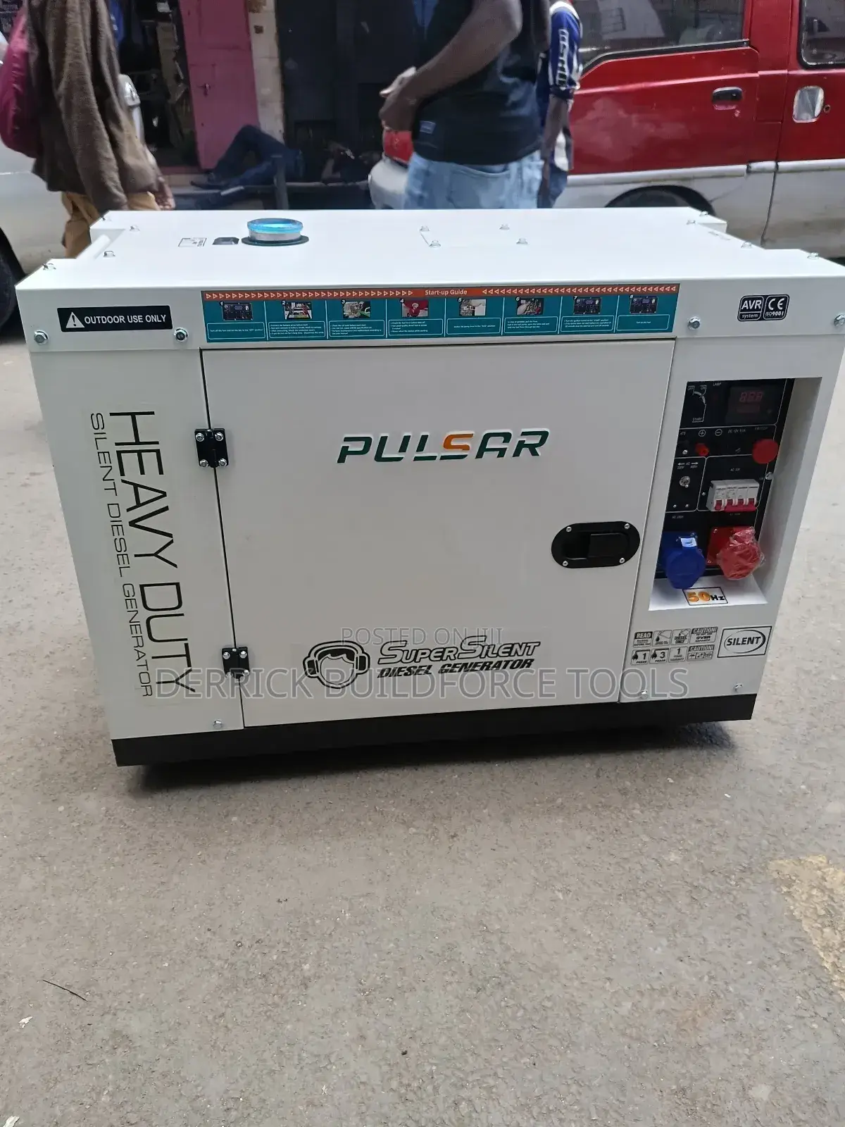 Pulsar 20kva Diesel Three Phase Generator