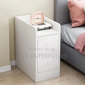 Minimalist Wooden Bedside Table With Drawer