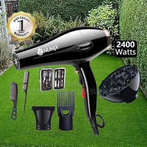 Nunix 2400 Watts Hd- 77c Salon-Quality Hair Blow Dryer for Fast Drying