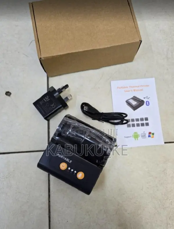 Portable Bluetooth Mini Thermal Receipt Printer 80mm