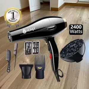 Nunix Hd- 77c Hair Blow Dryer Perfect for Professional Salon Use