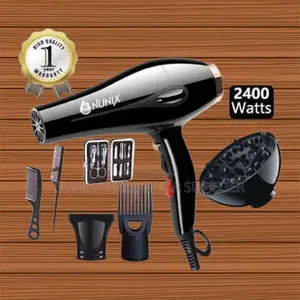 Nunix Hd-77c Hair Dryer– Professional Grade Blow Dryer for All Hair