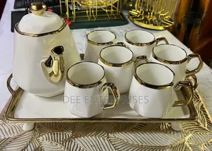 Tea Set Ceramic With Tray