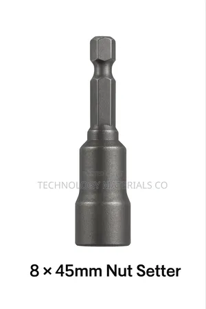 8 × 45mm Nut Setter – Durable Magnetic Socket Bit