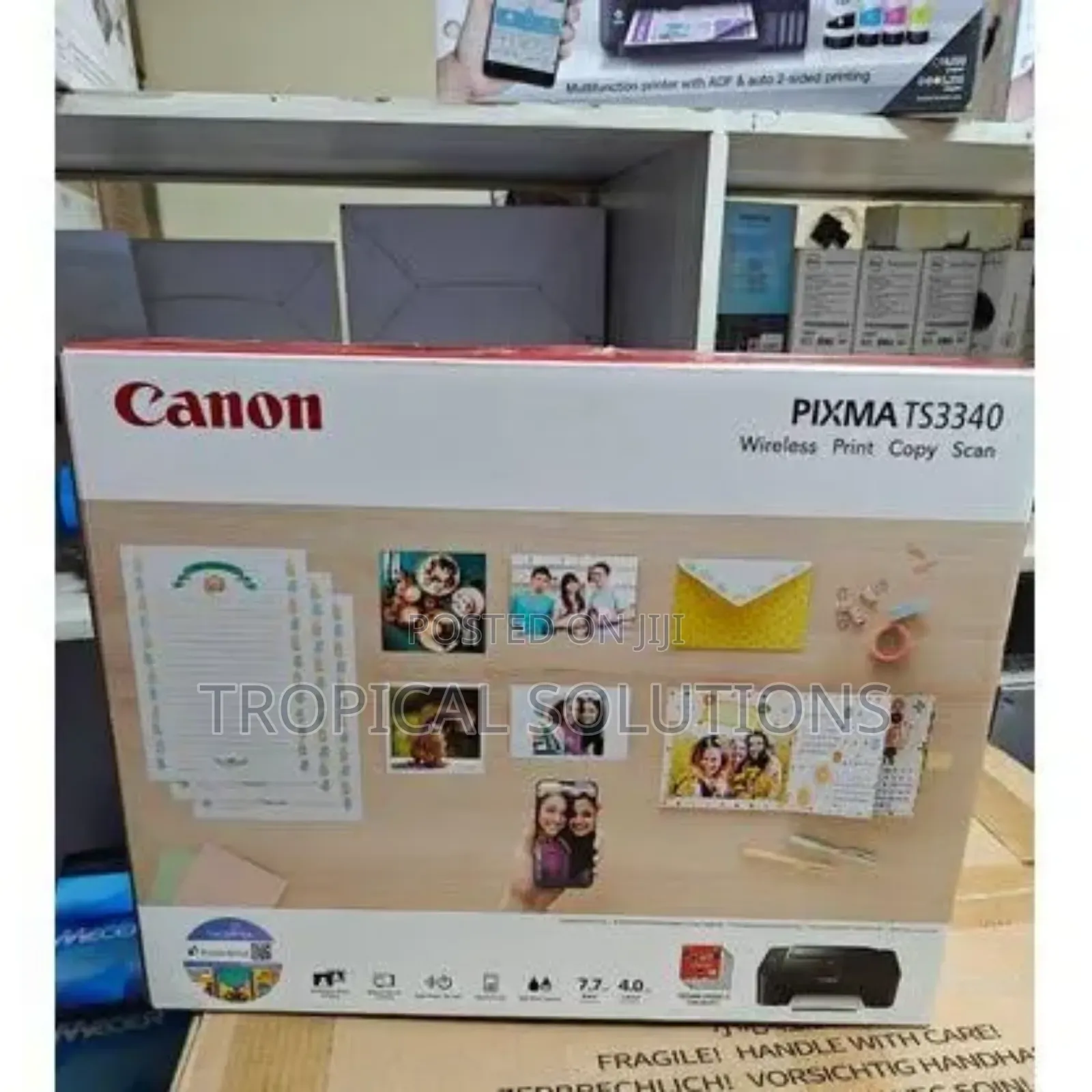 Canon Pixma Ts3340 Print,Copy,Scan Wifi USB Interface