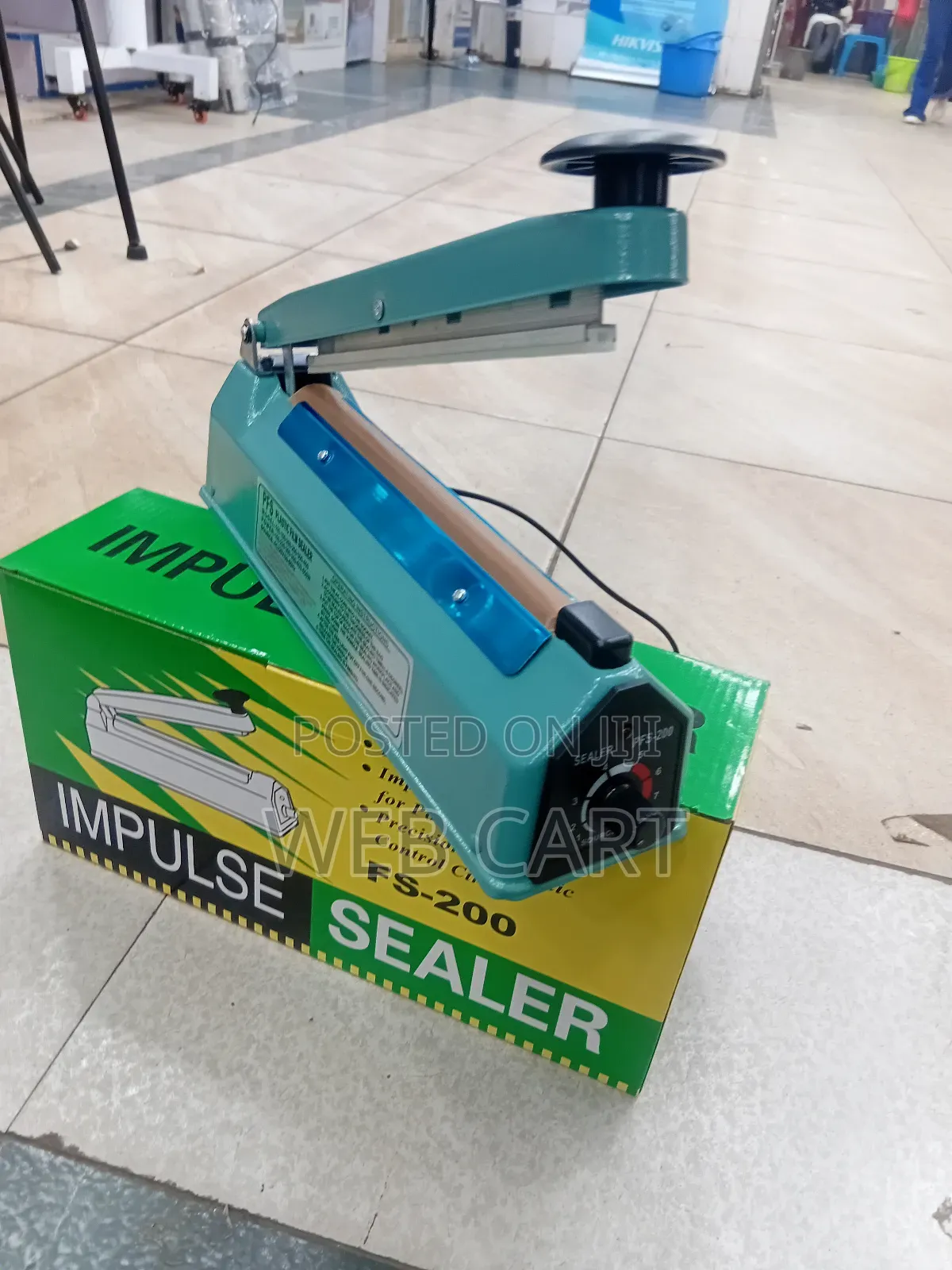 Fs-200 Heat Sealer – Impulse Sealing Machine for Packaging