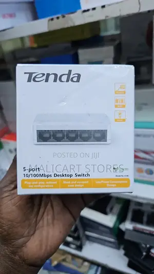 Tenda S105 5-Port Unmanaged 5-Port 10/100mbps Fast Ethernet Switch