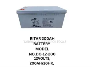 Ritar 12v 200ah 20hrs Battery