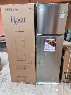 Roch No Frost Double Door Fridge With Bottom Load Freezer- 330 LTRS