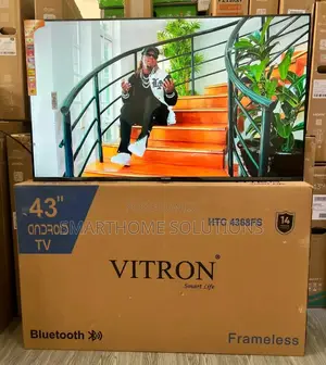 Frameless Vitron 43inch Smart Tv