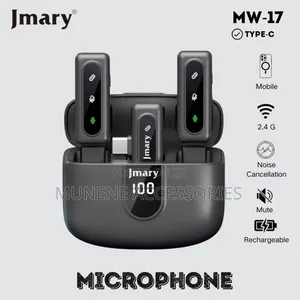 Jmary Mw-17 True Noise Cancellation Wireless Dual Microphone Type-C