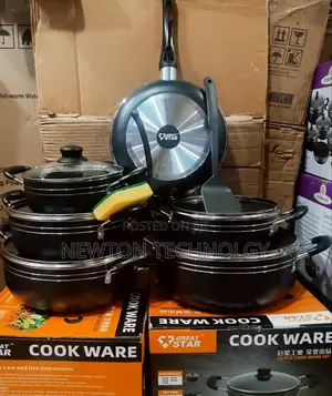 Great Star (Tc Model ) Nonstick Sufuria Cookware Set