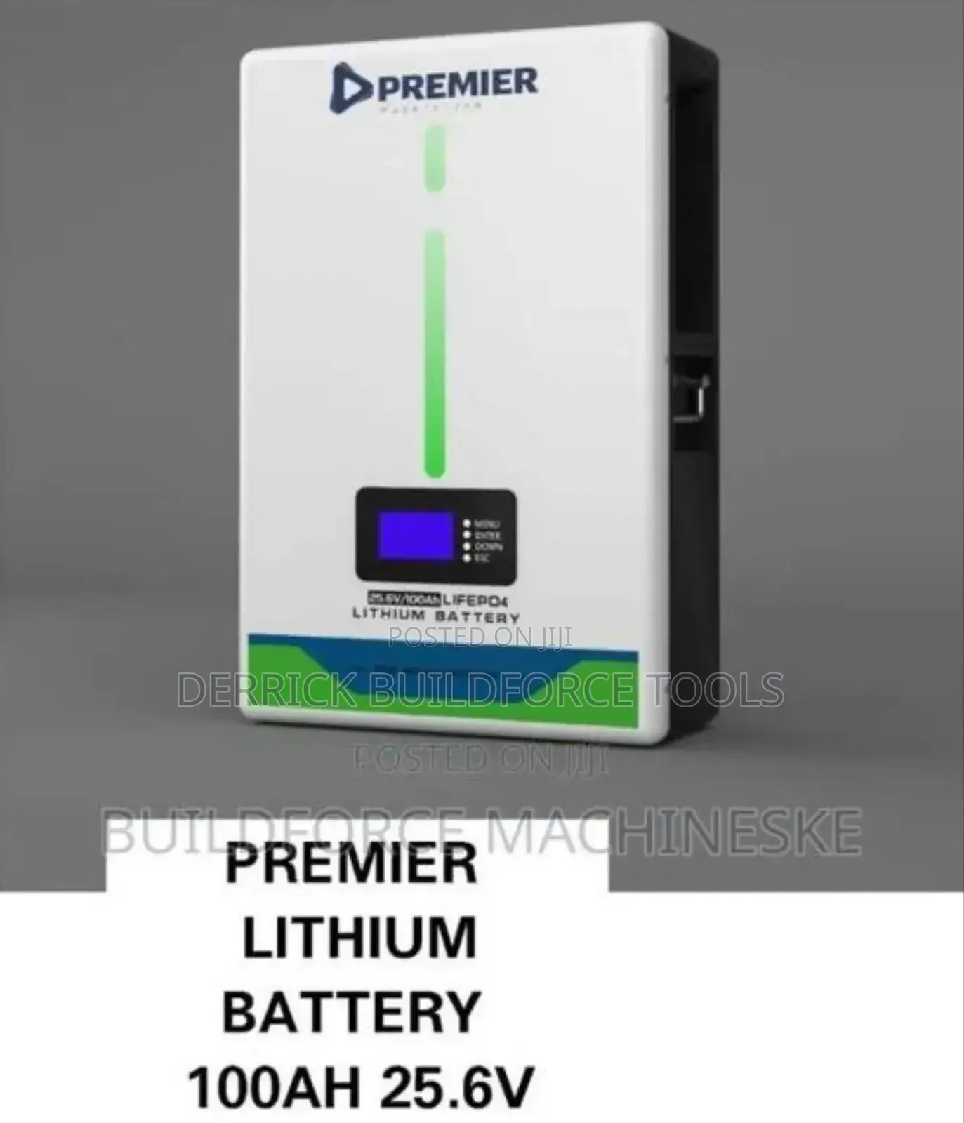 Premier 100ah 25.6v Lithium Battery
